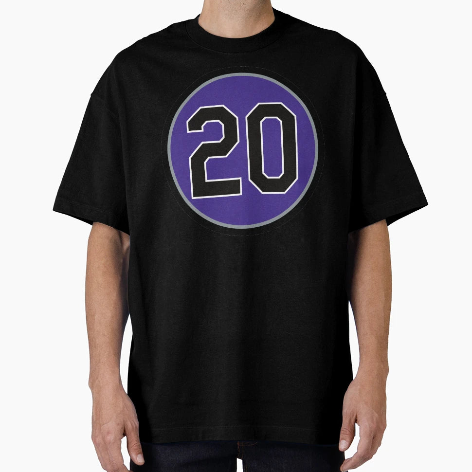 Ian Desmond 20 Jersey Number T-Shirt - Unique Graphic Unisex - T-Shirt, Sweatshirt, Hoodie