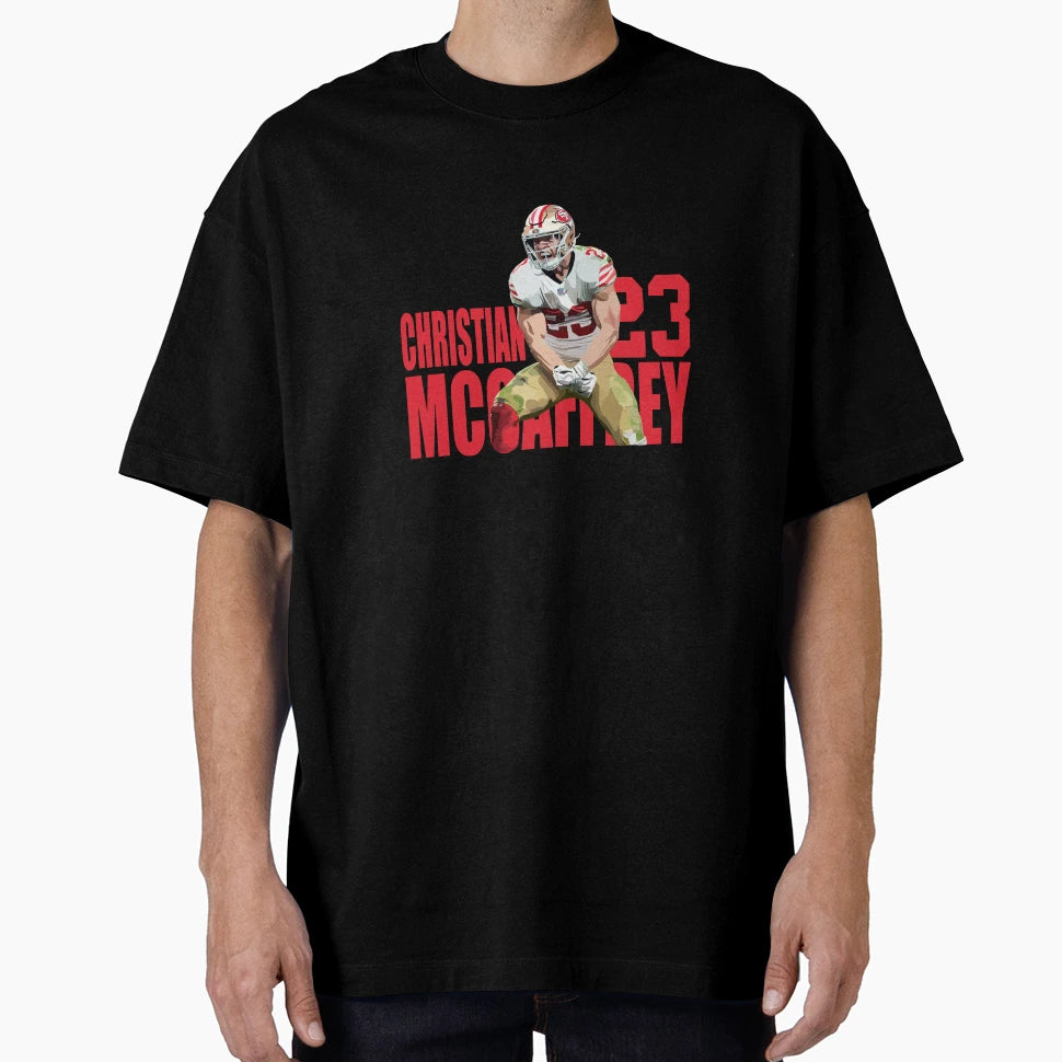 Christian 49Ers Mccaffrey T-Shirt - Streetwear Style Unisex - T-Shirt, Sweatshirt, Hoodie