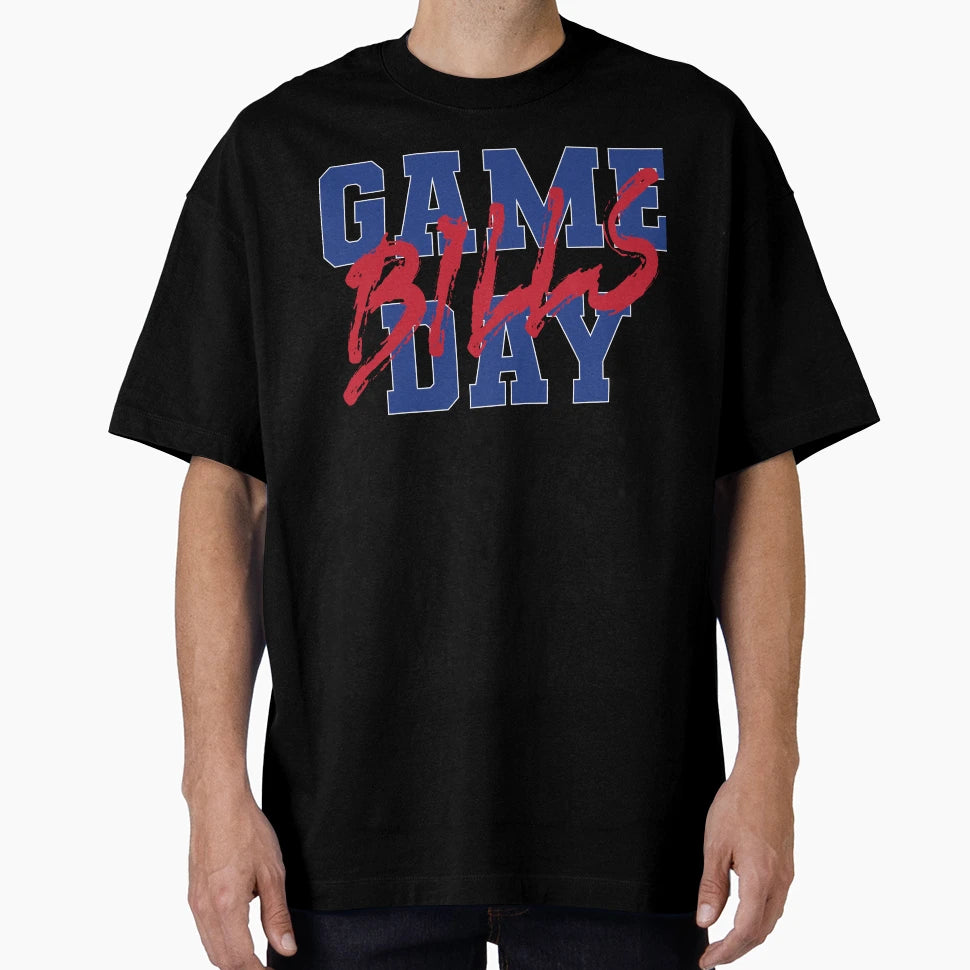 Buffalo Bills Game Day T-Shirt - Casual Everyday Wear for Adults - T-Shirt, Sweatshirt, Hoodie