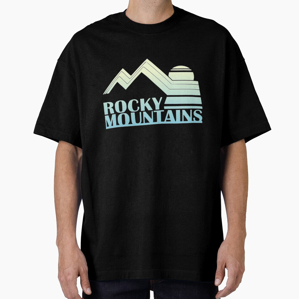 Rocky Mountains Vintage Natrional Park by Clavitaps - Adult & Kids T-Shirts, Sweatshirts & Hoodies apparel design preview 1