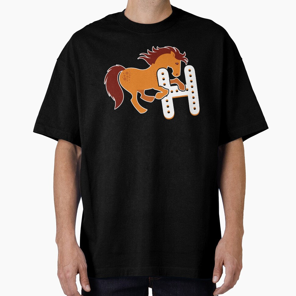 H For Horse by UnknownArtistt - Adult & Kids T-Shirts, Sweatshirts & Hoodies apparel design preview 1