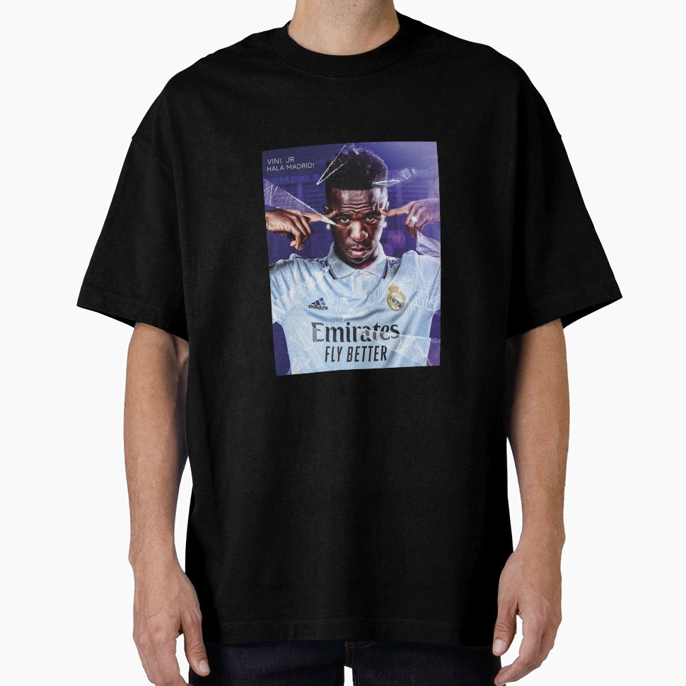Vinicius Junior T-Shirt - Fun Novelty Design for Adults - T-Shirt, Sweatshirt, Hoodie