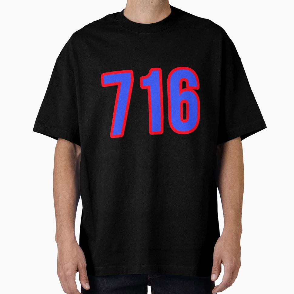 716 Buffalo T-Shirt - Aesthetic Graphic Men Women - T-Shirt, Sweatshirt, Hoodie