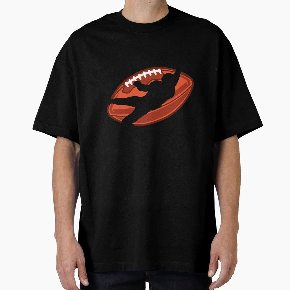 Wide Receiver American Football One T-Shirt - Custom Art Print Men Women - T-Shirt, Sweatshirt, Hoodie