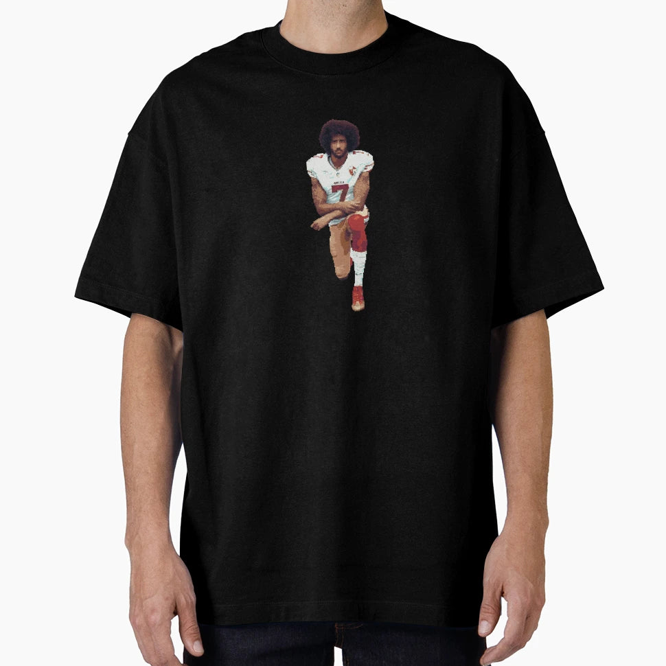 Colin Kaepernick T-Shirt - Minimalist Print for Adults - T-Shirt, Sweatshirt, Hoodie
