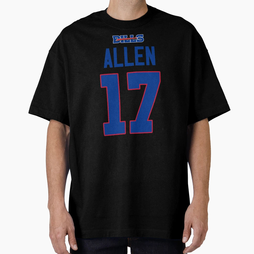 Allen 17 Bills T-Shirt - Custom Art Print Men Women - T-Shirt, Sweatshirt, Hoodie