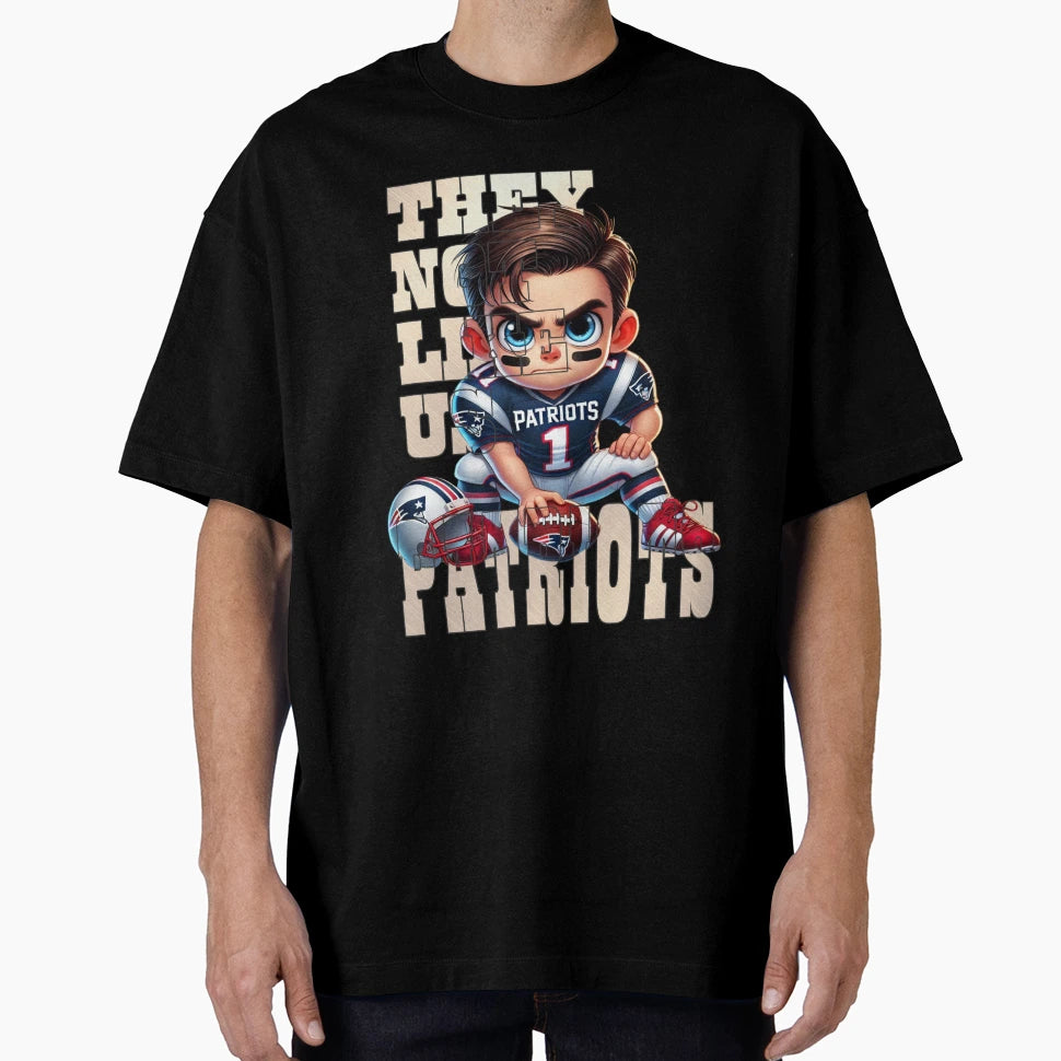 New England Patriots They Not Like Us T-Shirt - Aesthetic Graphic Men Women - T-Shirt, Sweatshirt, Hoodie