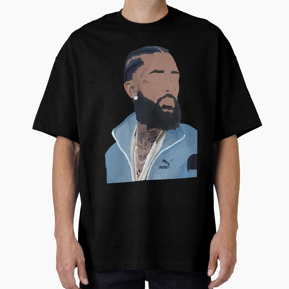 Nipsey Hussle T-Shirt - Casual Everyday Wear Unisex - T-Shirt, Sweatshirt, Hoodie