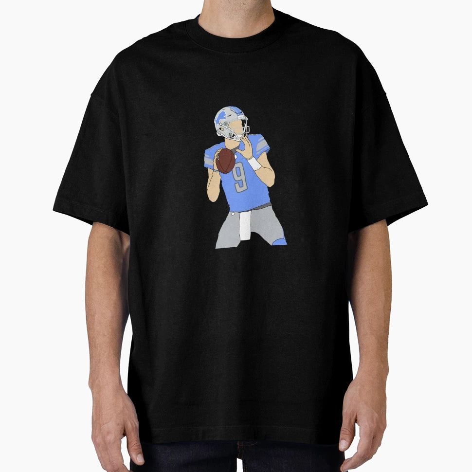 Detroit Lions MS T-Shirt - Minimalist Print Unisex - T-Shirt, Sweatshirt, Hoodie