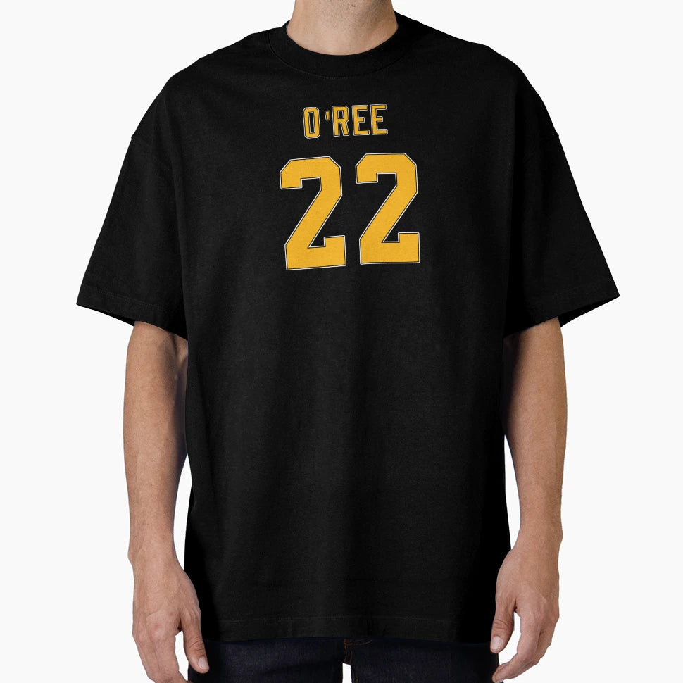 Boston Hockey Trailblazer 22 Willie Oree T-Shirt - Aesthetic Graphic Unisex - T-Shirt, Sweatshirt, Hoodie