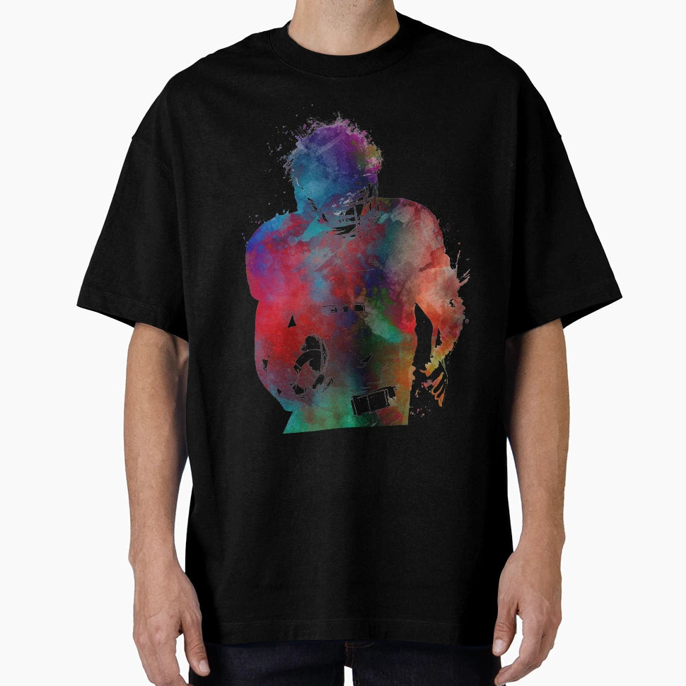 American Football Player Football T-Shirt - Fun Novelty Design Men Women - T-Shirt, Sweatshirt, Hoodie