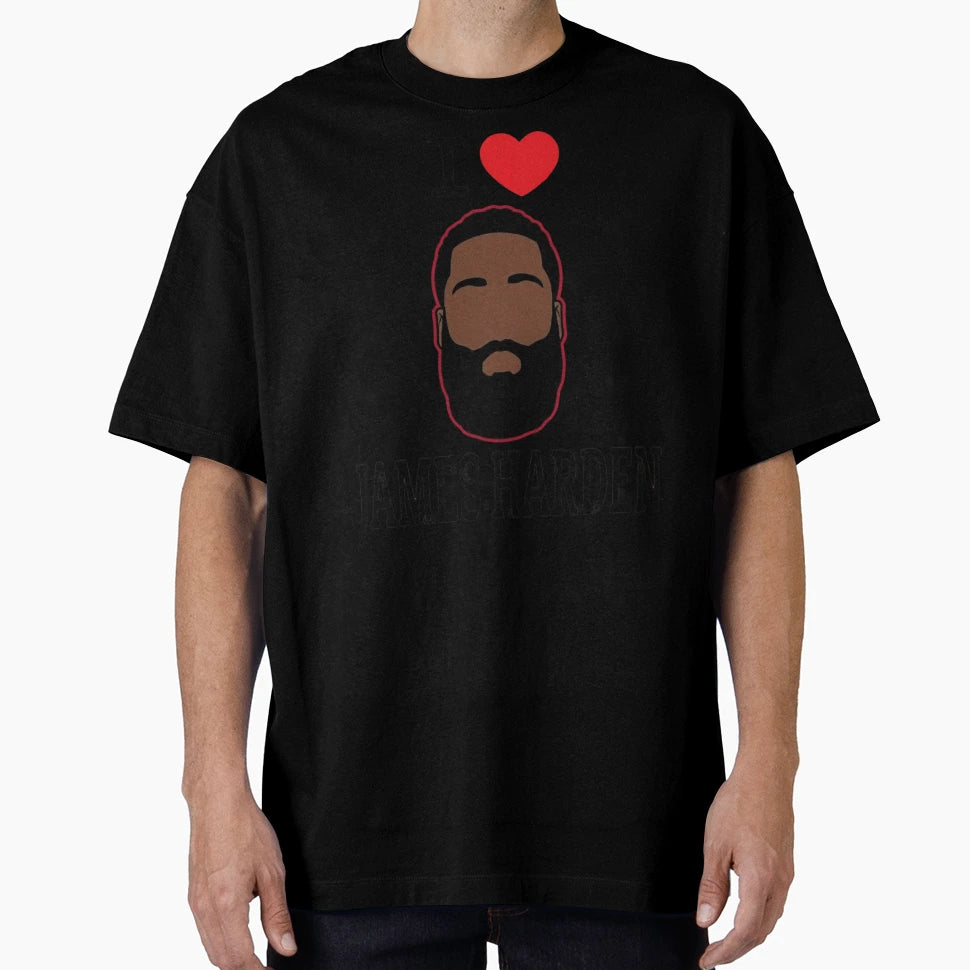 I Love James Harden T-Shirt - Minimalist Print for Adults - T-Shirt, Sweatshirt, Hoodie