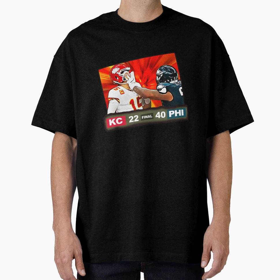 Final Score Philly Football T-Shirt - Novelty Apparel Men Women - T-Shirt, Sweatshirt, Hoodie