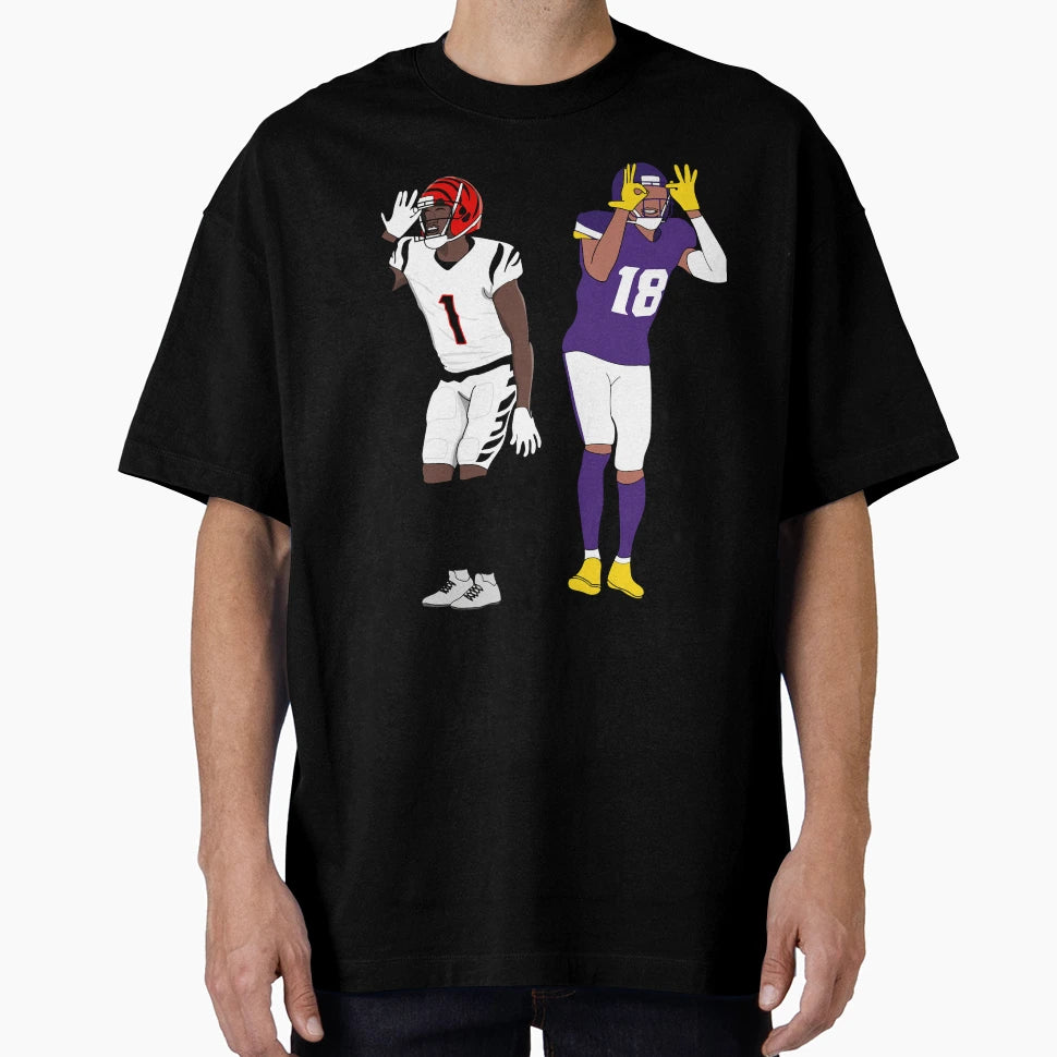 Griddy Duo T-Shirt - Novelty Apparel Unisex - T-Shirt, Sweatshirt, Hoodie