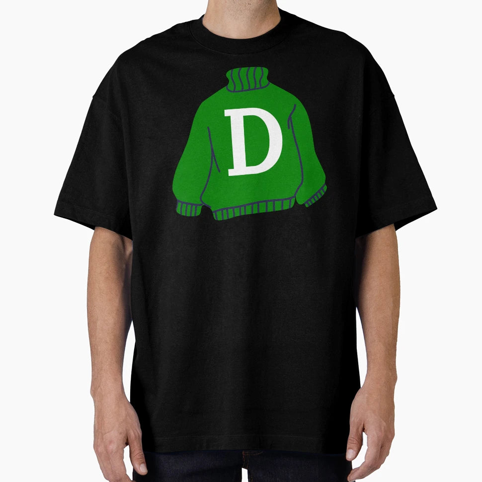 Letter T-Shirt - Casual Everyday Wear Unisex - T-Shirt, Sweatshirt, Hoodie
