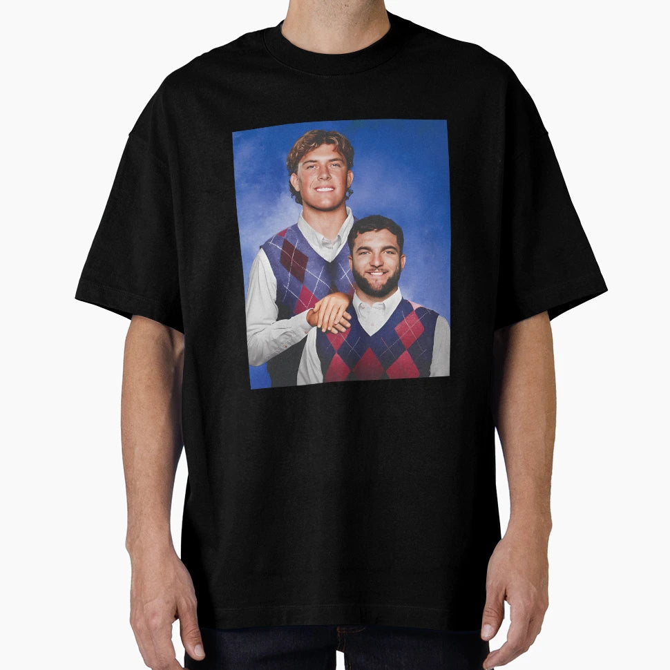 Football Jaxson Dart And Cam Skattebo T-Shirt - Trendy Graphic Unisex - T-Shirt, Sweatshirt, Hoodie
