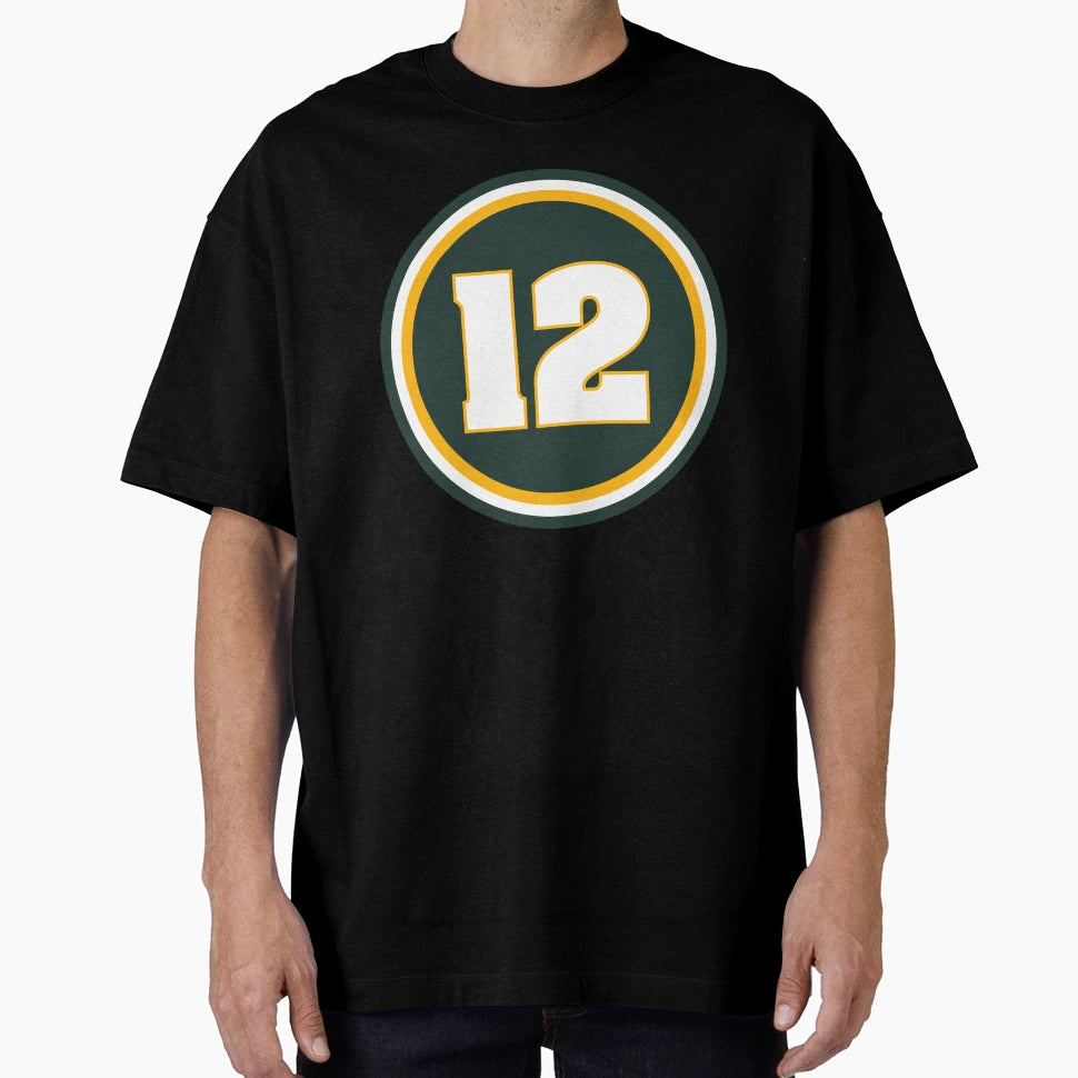 12 Patch T-Shirt - Casual Everyday Wear Men Women - T-Shirt, Sweatshirt, Hoodie