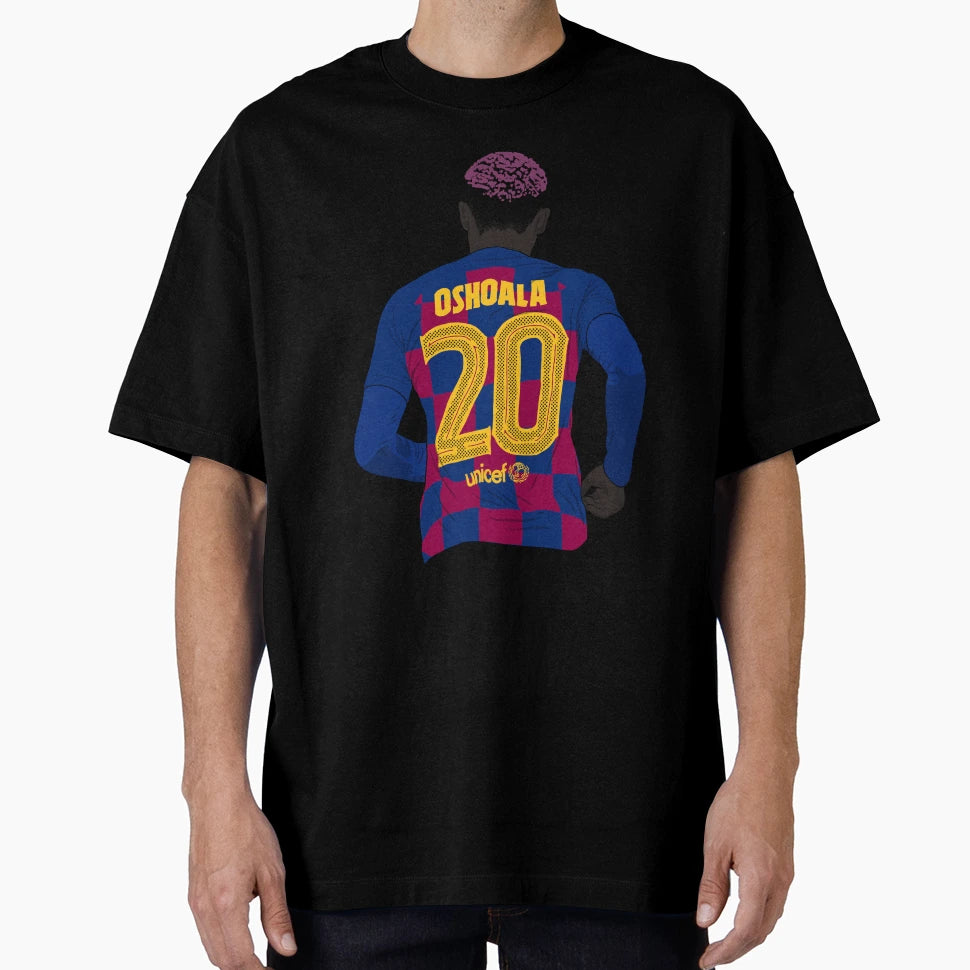 Asisat Oshoala Barcelona T-Shirt - Casual Everyday Wear Men Women - T-Shirt, Sweatshirt, Hoodie