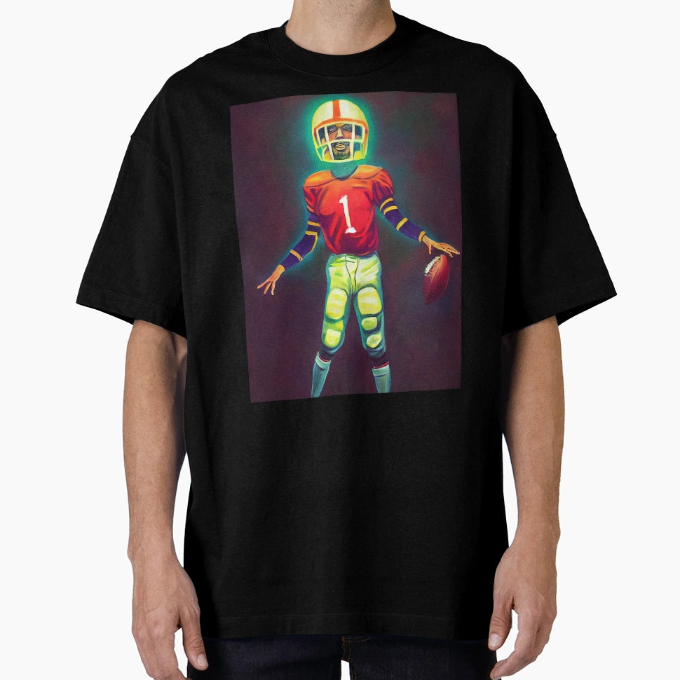 Football Player Hall T-Shirt - Novelty Apparel Unisex - T-Shirt, Sweatshirt, Hoodie