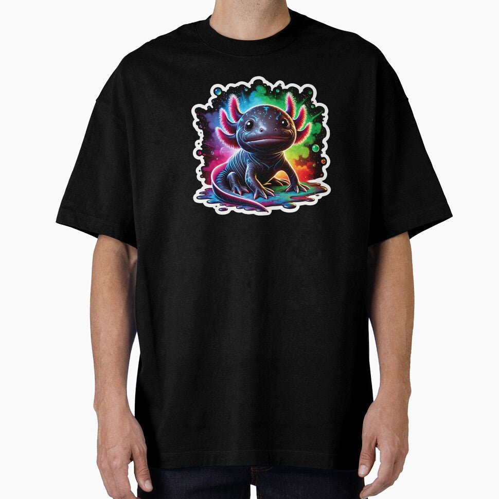 Axolotl Art #180 Lovers by ksgraphics222 - Adult & Kids T-Shirts, Sweatshirts & Hoodies apparel design preview 1