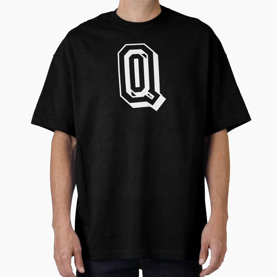 Q Letter College Font University Uni Usa T-Shirt - Trendy Graphic Men Women - T-Shirt, Sweatshirt, Hoodie