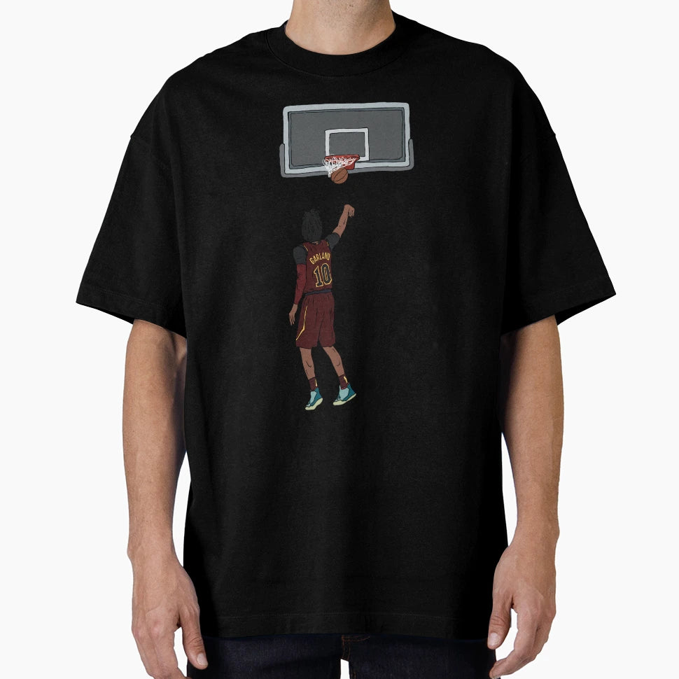 Darius Garland Jumpshot T-Shirt - Fun Novelty Design Men Women - T-Shirt, Sweatshirt, Hoodie