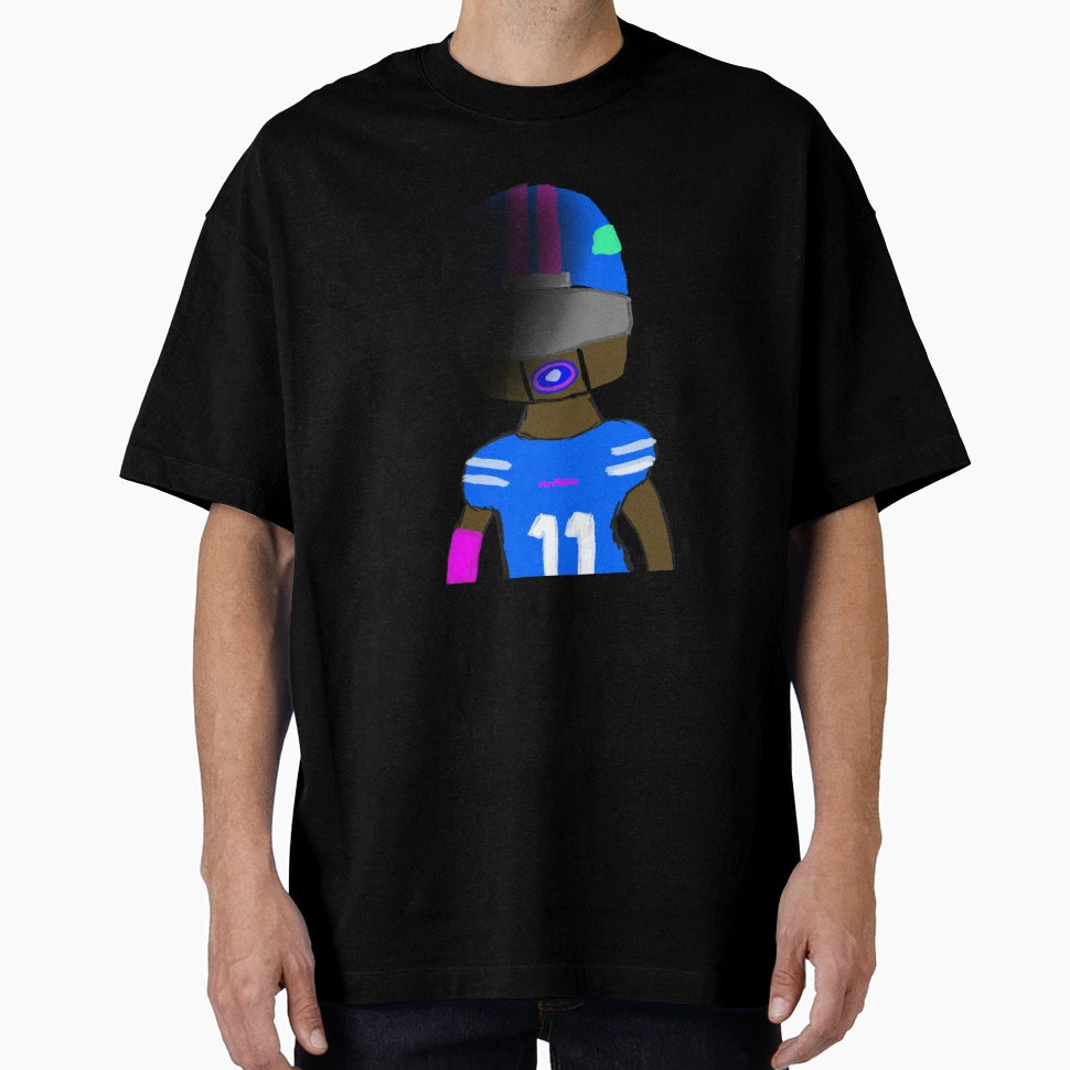 Fading Football Player T-Shirt - Streetwear Style Unisex - T-Shirt, Sweatshirt, Hoodie