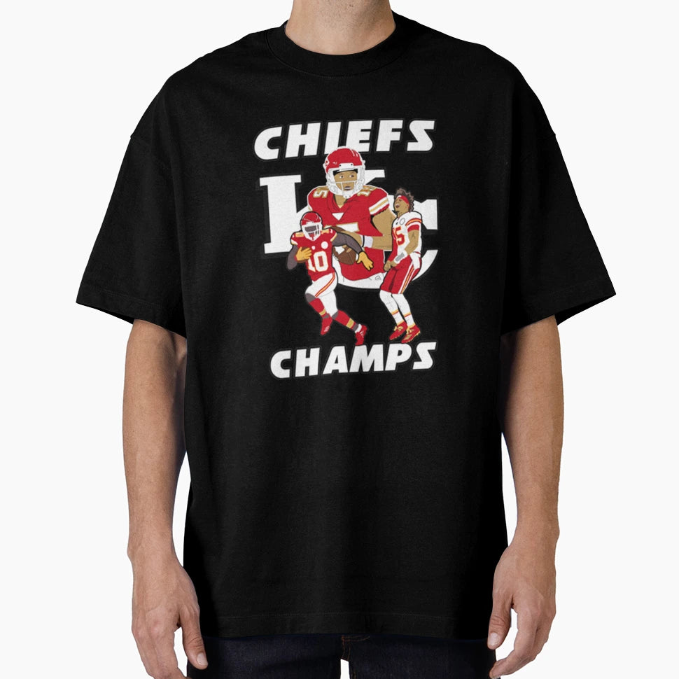 Mahomes Mahomes And TH Kcc T-Shirt - Casual Everyday Wear Unisex - T-Shirt, Sweatshirt, Hoodie