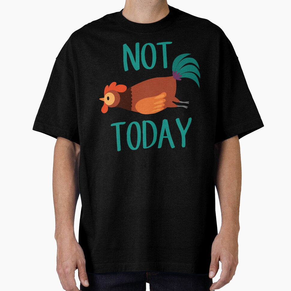 Not Today Chicken by Clara Hollins - Adult & Kids T-Shirts, Sweatshirts & Hoodies apparel design preview 1
