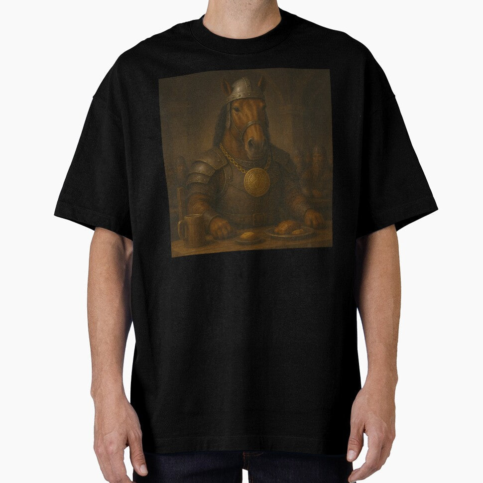 The Jarl Horse by NorseDrip - Adult & Kids T-Shirts, Sweatshirts & Hoodies apparel design preview 1