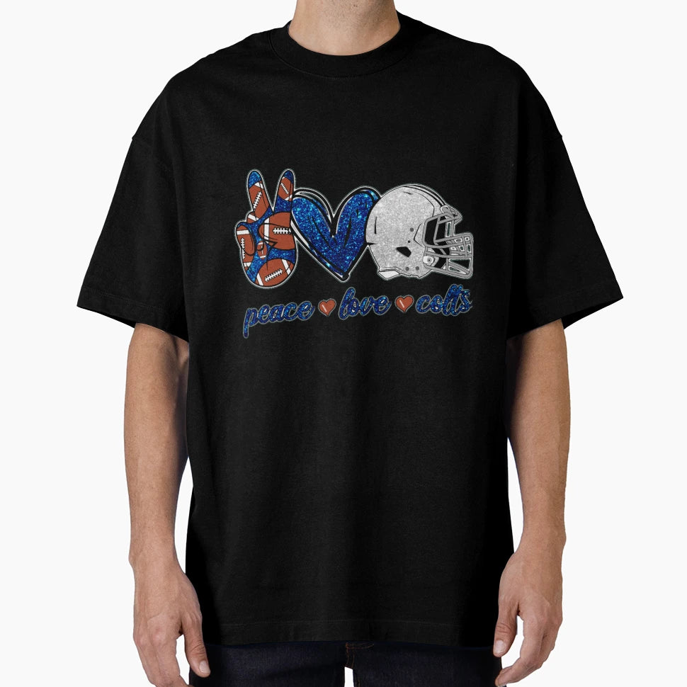 Art Indianapolis Colts T-Shirt - Novelty Apparel for Adults - T-Shirt, Sweatshirt, Hoodie
