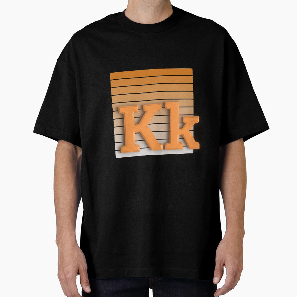 K Letter T-Shirt - Streetwear Style Unisex - T-Shirt, Sweatshirt, Hoodie