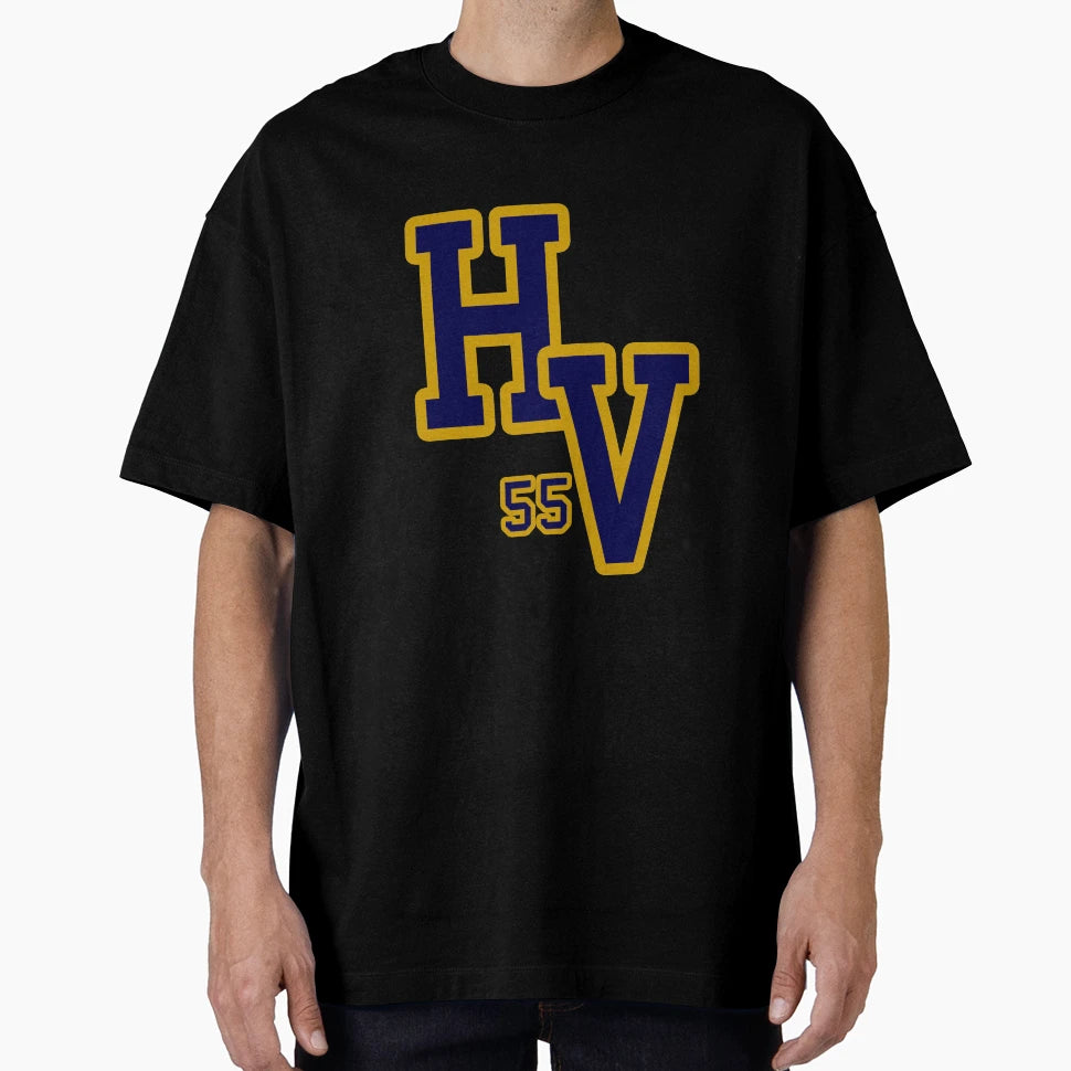 Hill Valley High School Blue T-Shirt - Aesthetic Graphic Unisex - T-Shirt, Sweatshirt, Hoodie