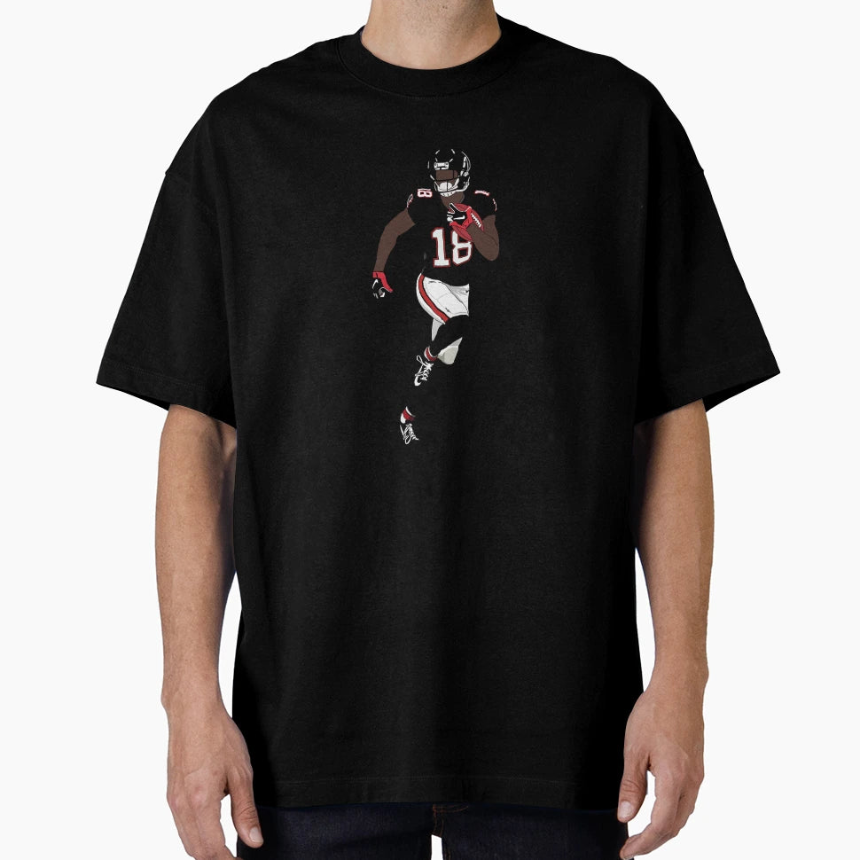 Calvin Ridley T-Shirt - Minimalist Print Men Women - T-Shirt, Sweatshirt, Hoodie