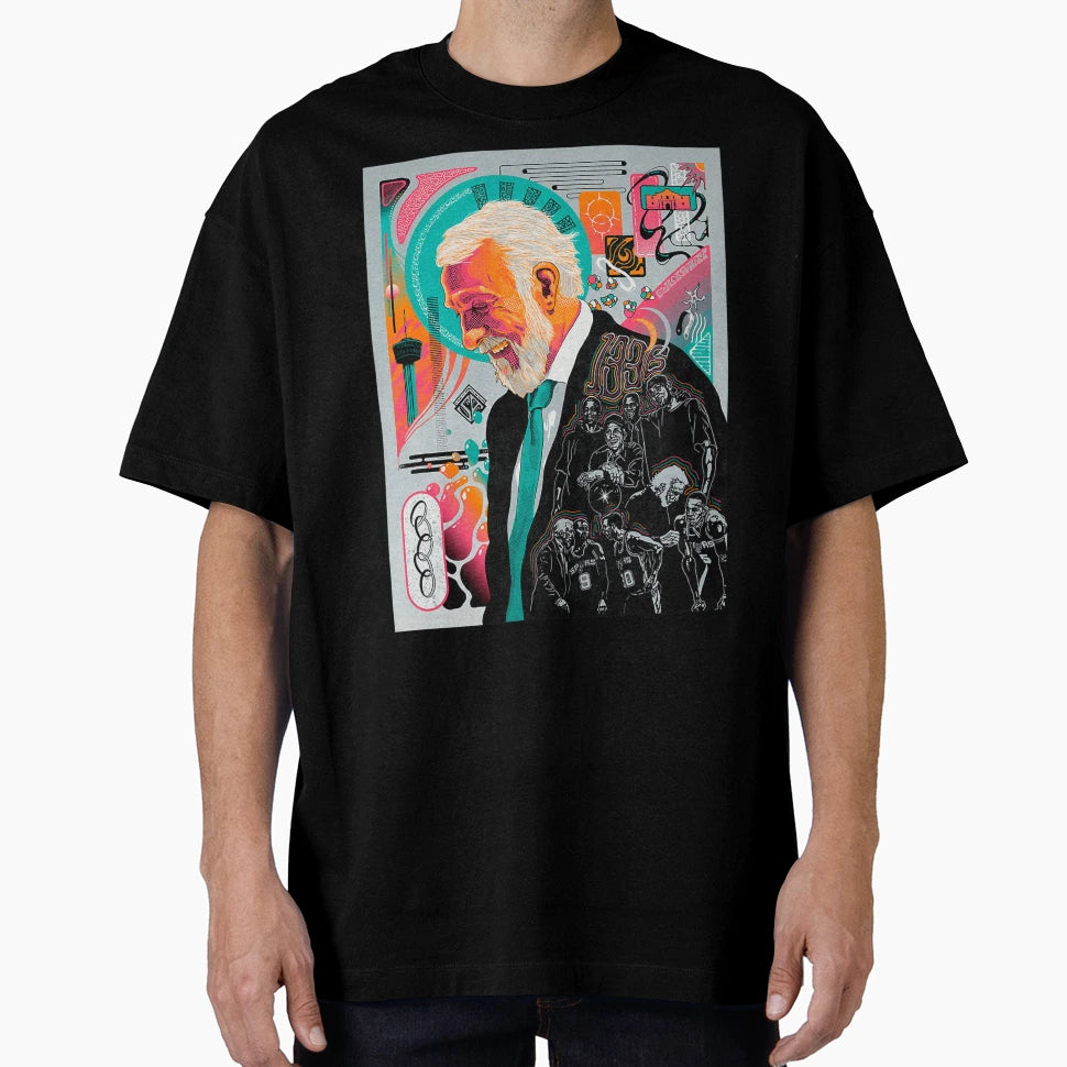Gregg Popovich T-Shirt - Aesthetic Graphic Unisex - T-Shirt, Sweatshirt, Hoodie