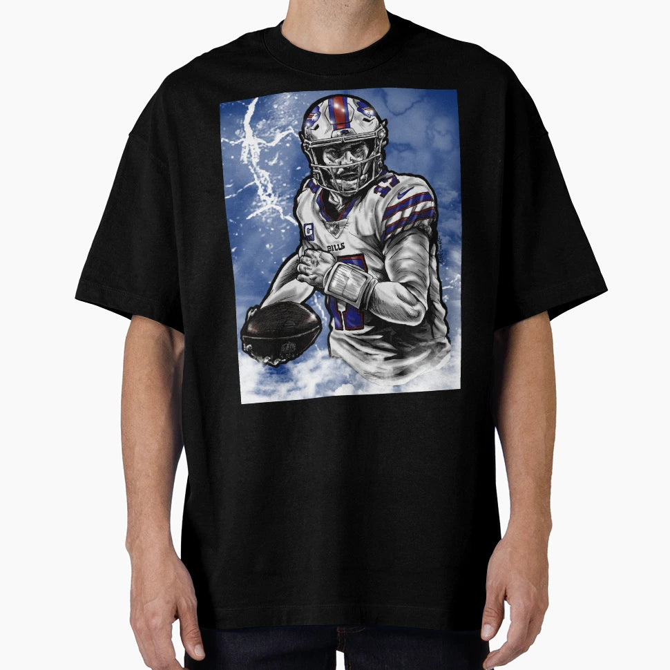 Allen Running Full T-Shirt - Graphic Print for Adults - T-Shirt, Sweatshirt, Hoodie