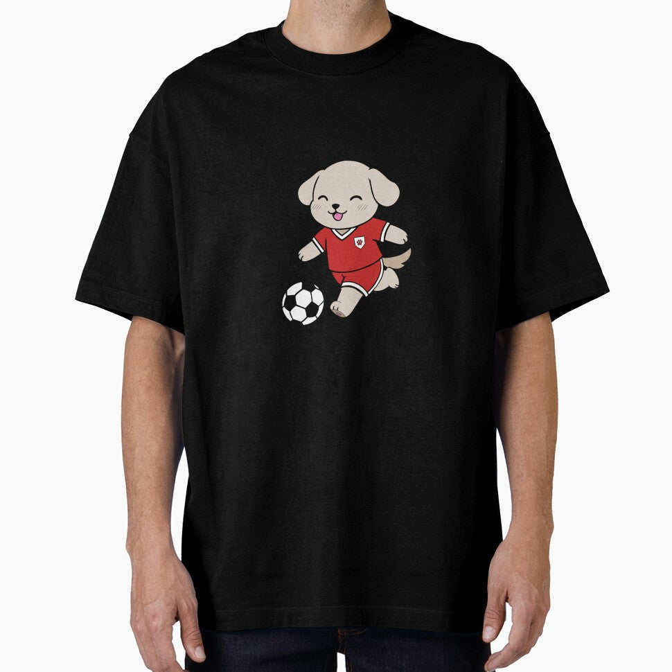 Dog with ball by Delmu16 - Adult & Kids T-Shirts, Sweatshirts & Hoodies apparel design preview 1