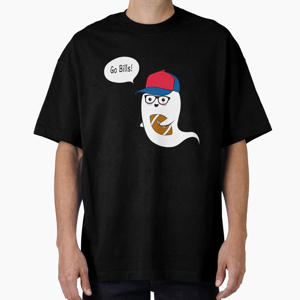Buffalo Bills Ghost T-Shirt - Novelty Apparel Men Women - T-Shirt, Sweatshirt, Hoodie
