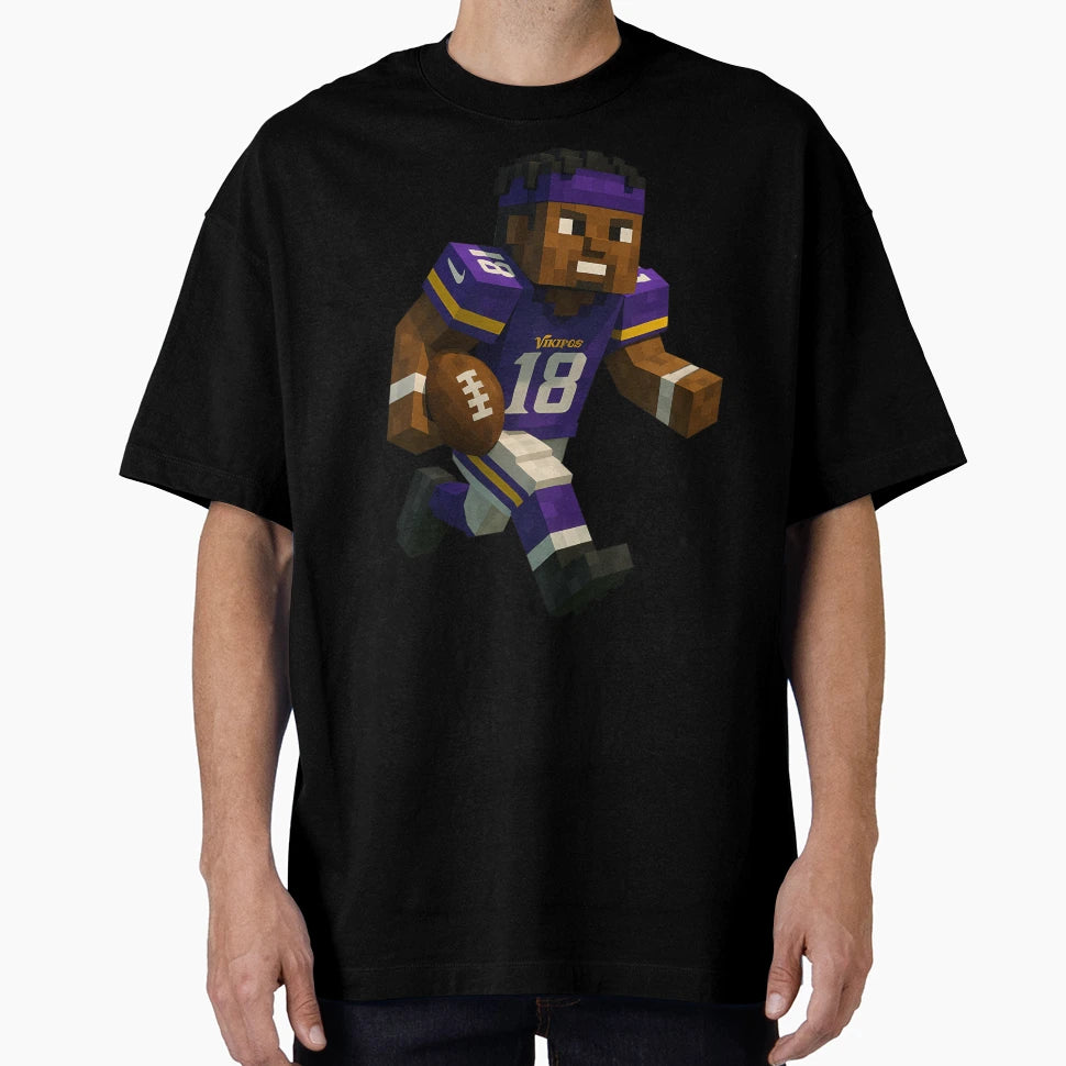 Blocky Jefferson T-Shirt - Custom Art Print for Adults - T-Shirt, Sweatshirt, Hoodie
