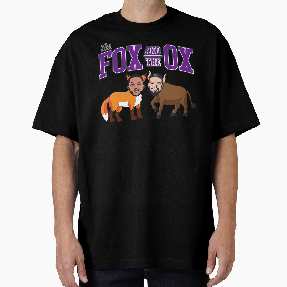 Fox And Ox Kings Basketball Funny Meme T-Shirt - Graphic Print for Adults - T-Shirt, Sweatshirt, Hoodie