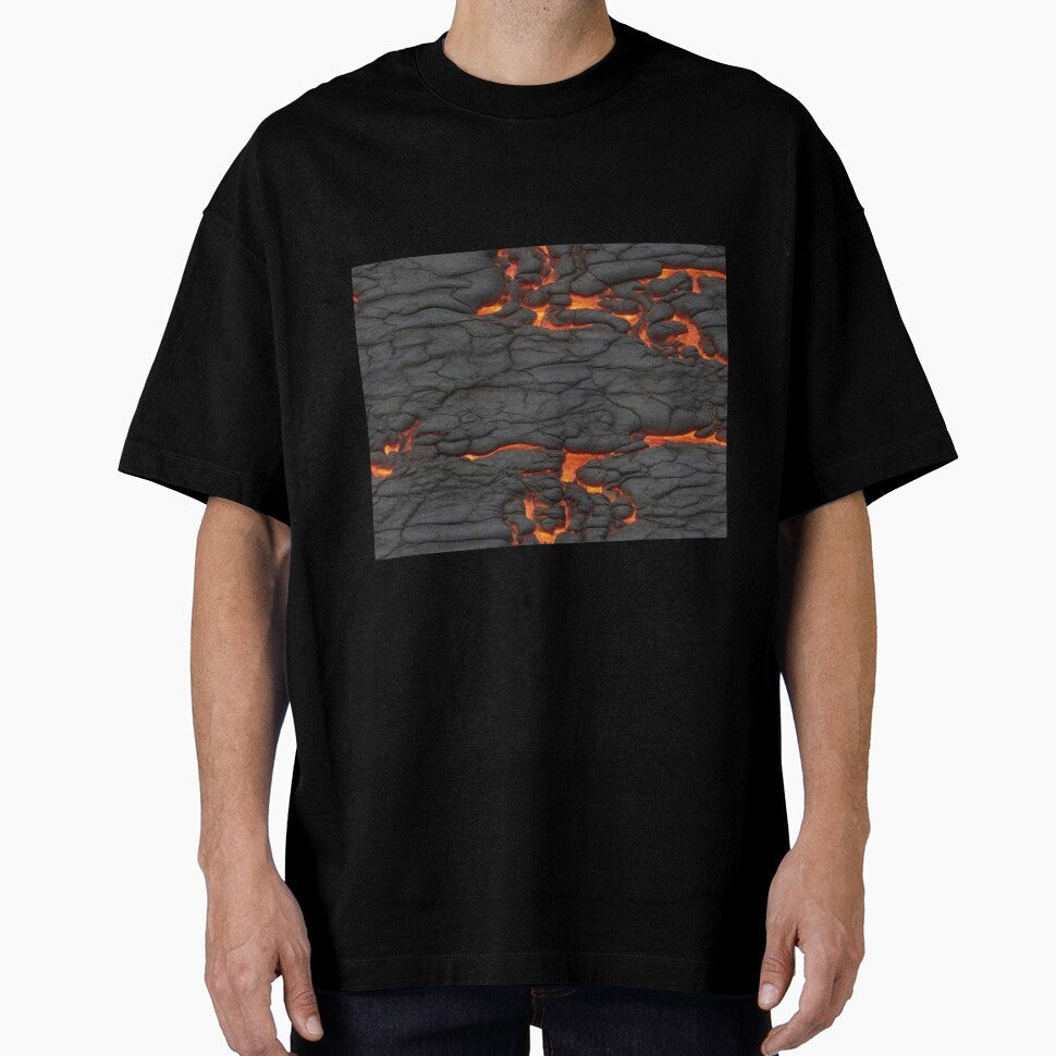 Seamless Lava patterns by PKTPOD99 - Adult & Kids T-Shirts, Sweatshirts & Hoodies apparel design preview 1