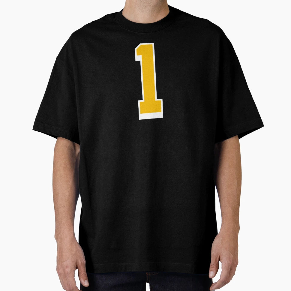1 Yellow Number One Purple T-Shirt - Casual Everyday Wear Men Women - T-Shirt, Sweatshirt, Hoodie