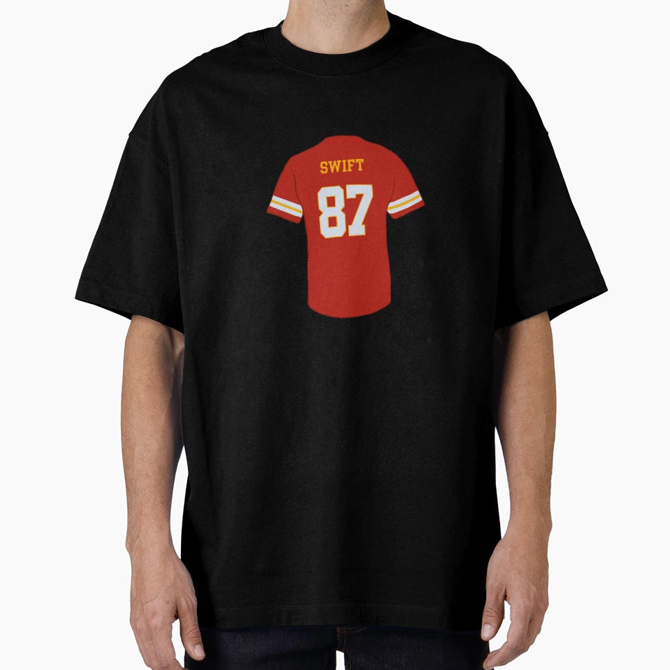 Swift Chiefs Jersey 87 T-Shirt - Aesthetic Graphic Men Women - T-Shirt, Sweatshirt, Hoodie