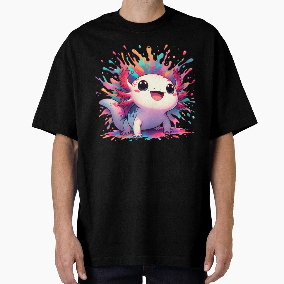 Axolotl Art #101 Lovers by ksgraphics222 - Adult & Kids T-Shirts, Sweatshirts & Hoodies apparel design preview 1