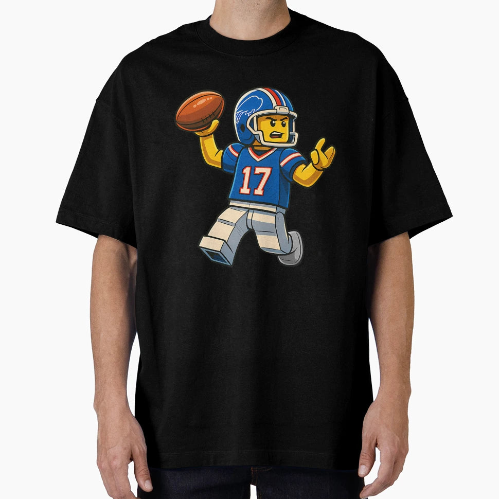 Block Allen American Footbal T-Shirt - Unique Graphic Unisex - T-Shirt, Sweatshirt, Hoodie
