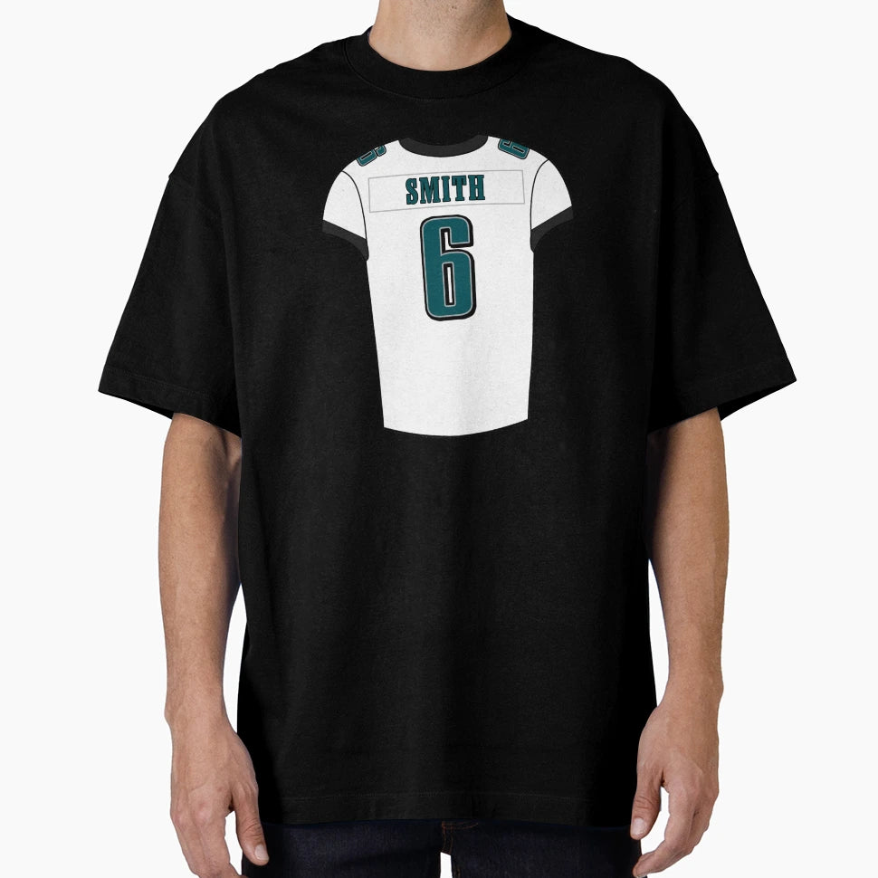 Devonta Smith Away Jersey T-Shirt - Fun Novelty Design Unisex - T-Shirt, Sweatshirt, Hoodie