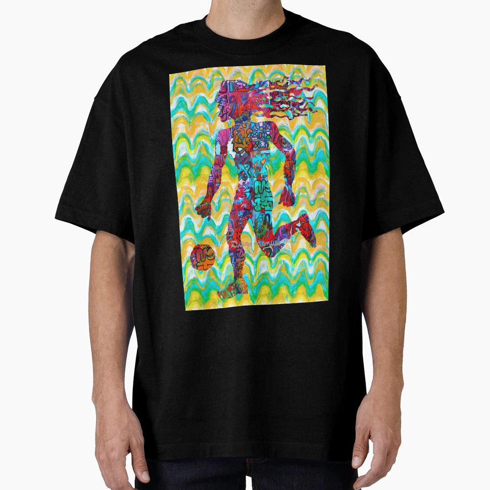 Football Player T-Shirt - Aesthetic Graphic Men Women - T-Shirt, Sweatshirt, Hoodie