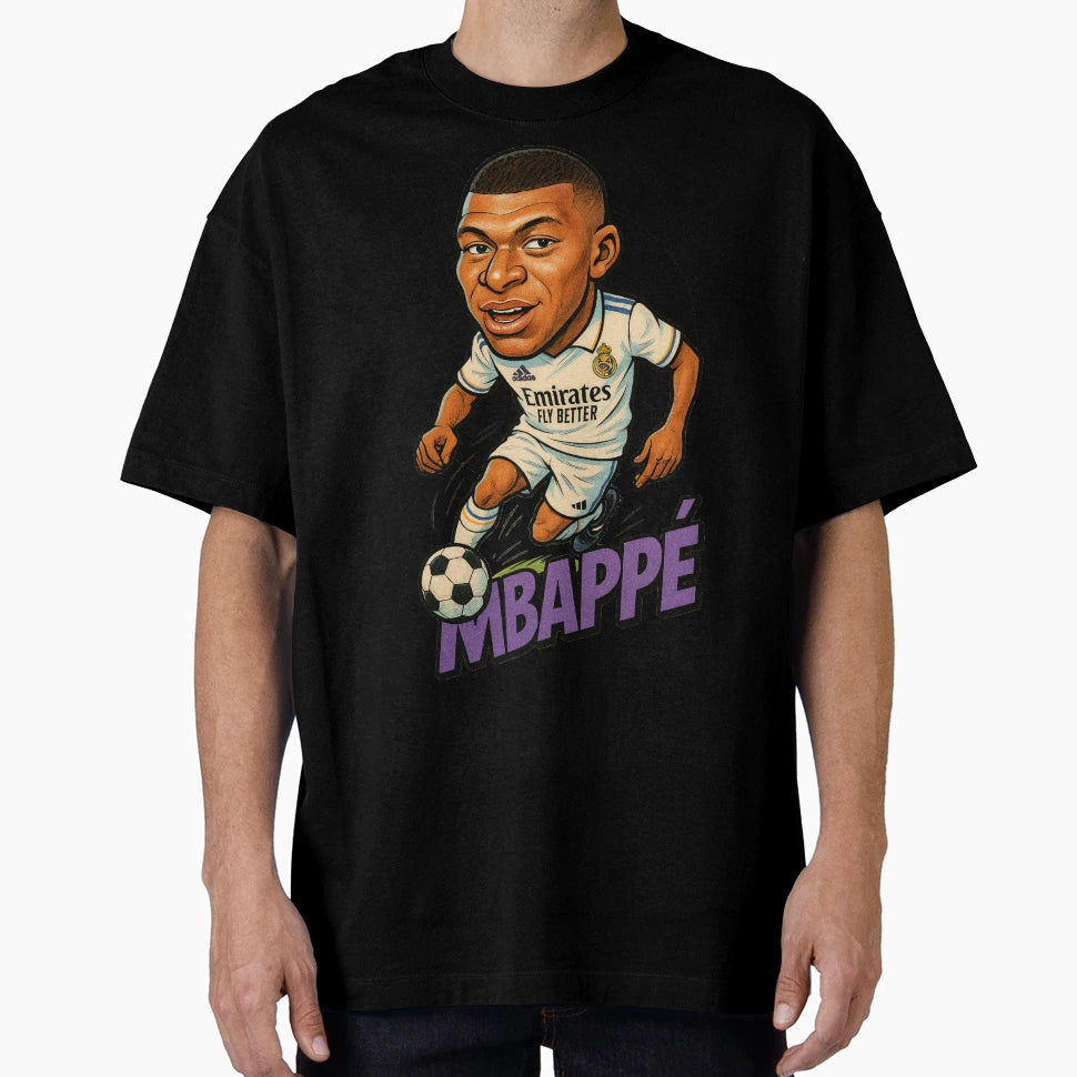 Kylian Mbapp T-Shirt - Trendy Graphic for Adults - T-Shirt, Sweatshirt, Hoodie