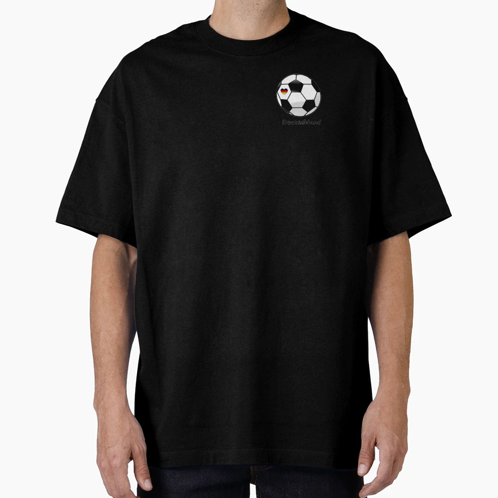 Football Germany T-Shirt - Fun Novelty Design Men Women - T-Shirt, Sweatshirt, Hoodie