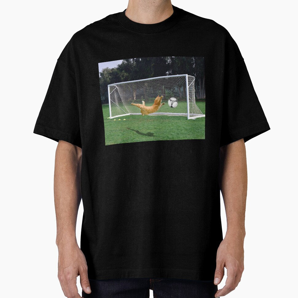 The Legend of Meownuel Neuer by IREMORHAN - Adult & Kids T-Shirts, Sweatshirts & Hoodies apparel design preview 1